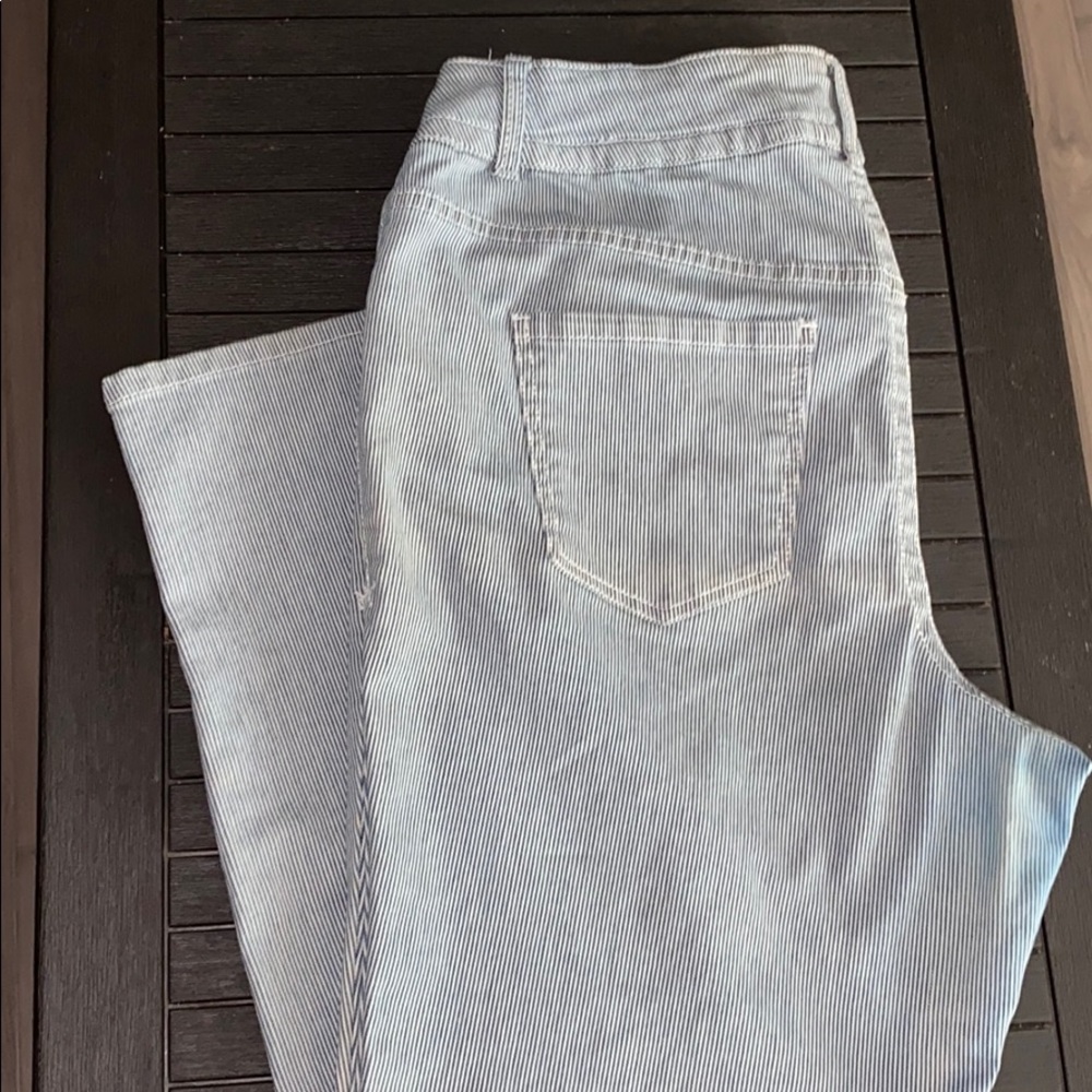 Railroad Stripe Denim
